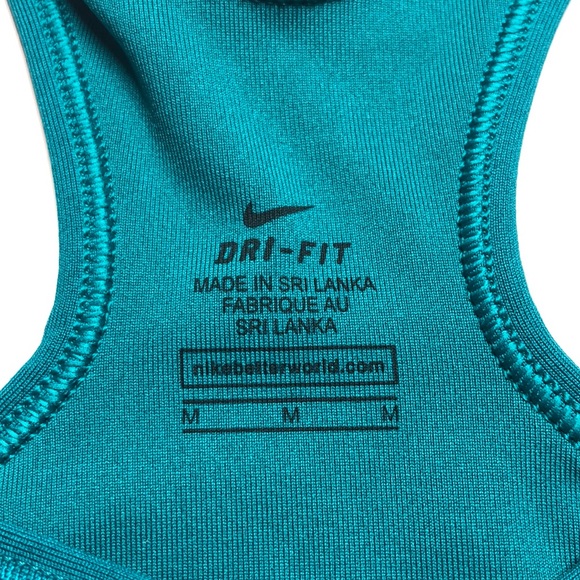 Nike Dri-Fit green sports bra size medium - Picture 6 of 6